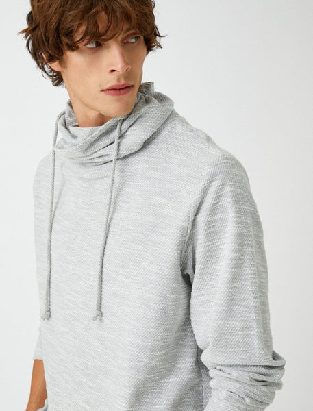 Cowl neck sweatshirt outlet men