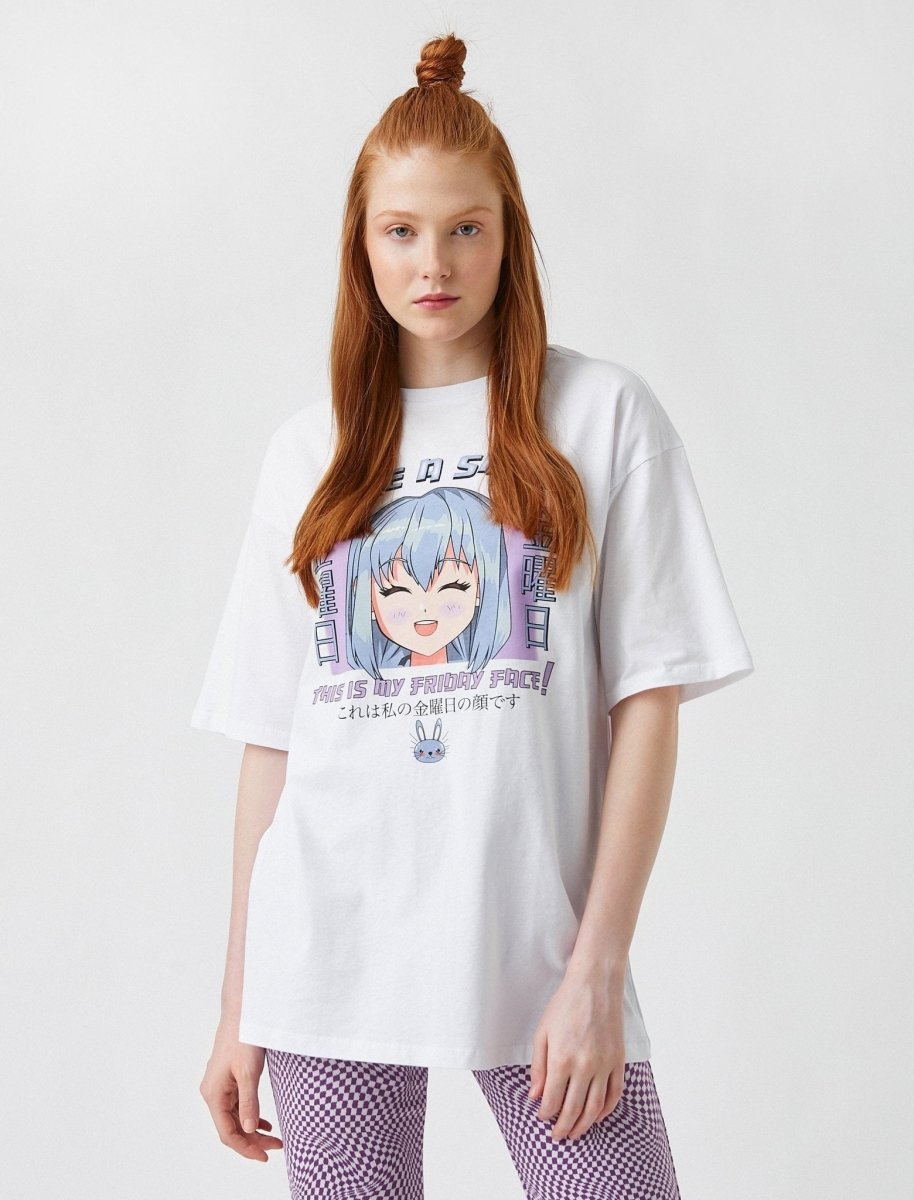 Blue haired anime girl